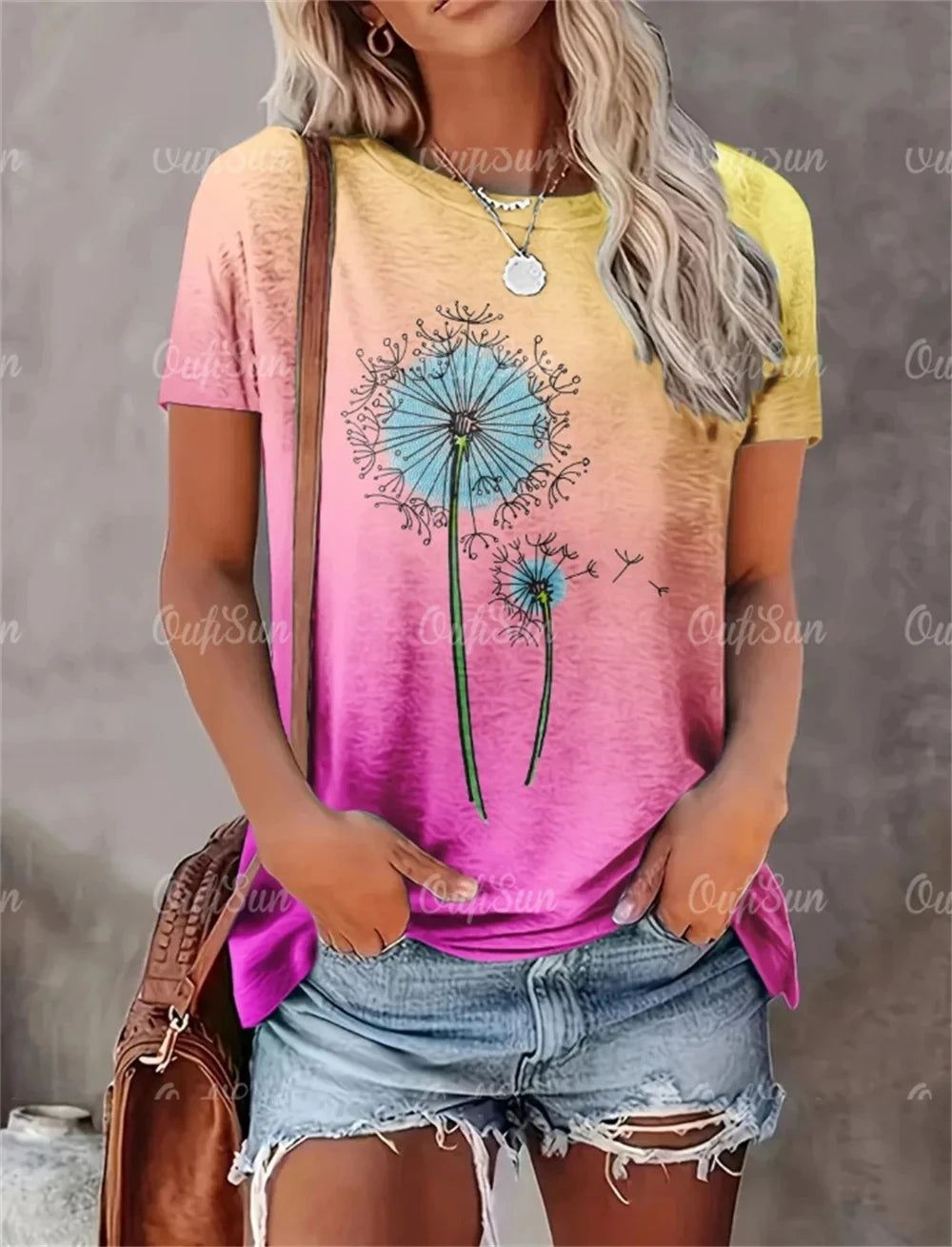 HeartBeat – Camicia Oversize da Donna con Stampa Cuore – Traspirante & Alla Moda