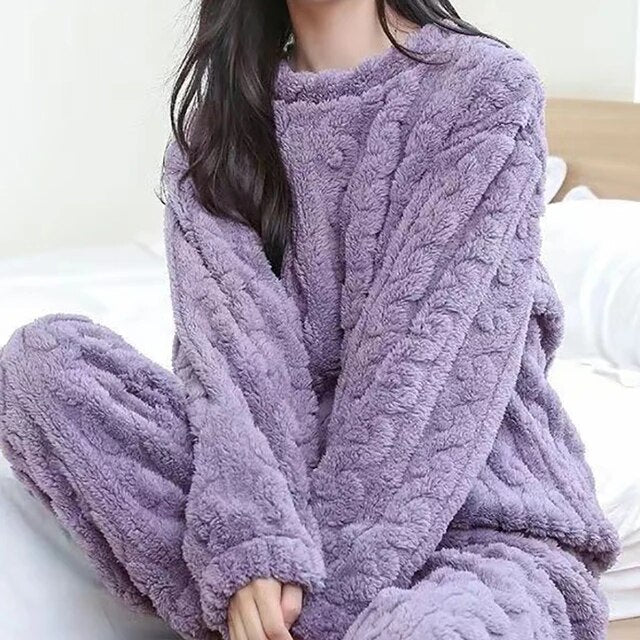Kuscheliges zweiteiliges Pyjama-Set - Parisa