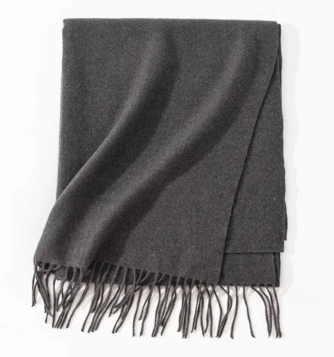 Pashmina Schal für Damen und Herren, weich, warm, 200x68 cm, vielseitig und elegant 10
