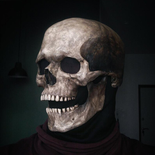 Maschera teschio - maschera spaventosa realistica per festa e cosplay