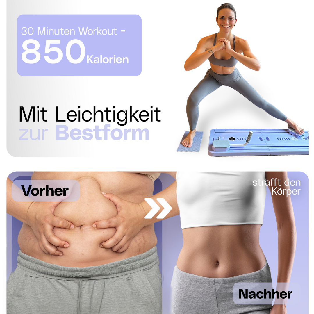 Pilates Reformer Set – Elastische Widerstandsbänder & Vielseitiges Training für Stabile Bewegungen