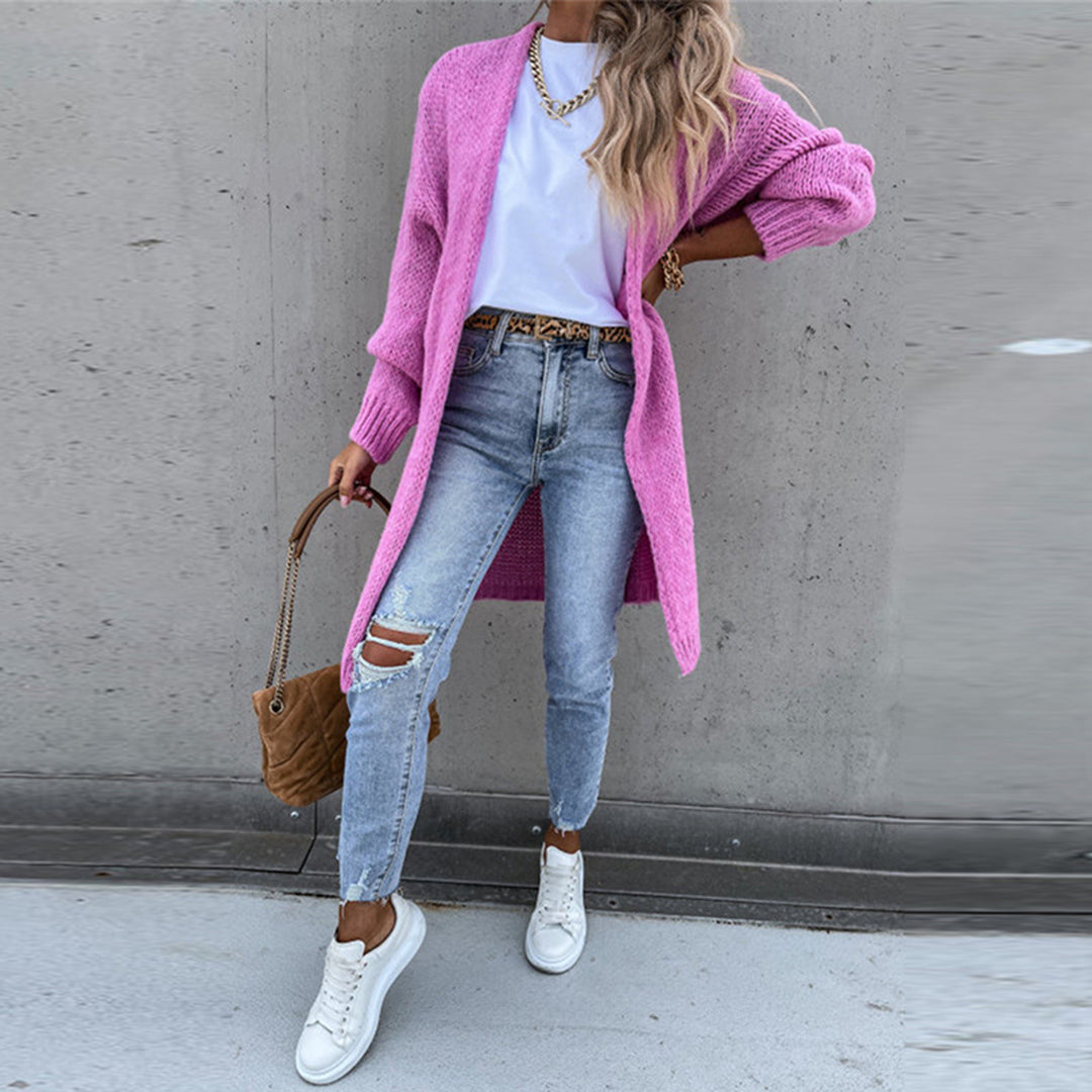 Klassische Strickjacke für Frauen - Hollian