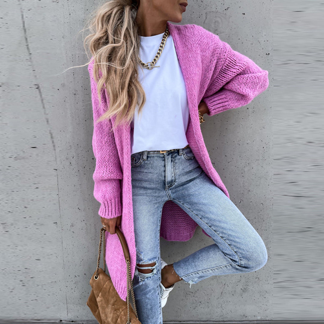 Klassische Strickjacke für Frauen - Hollian