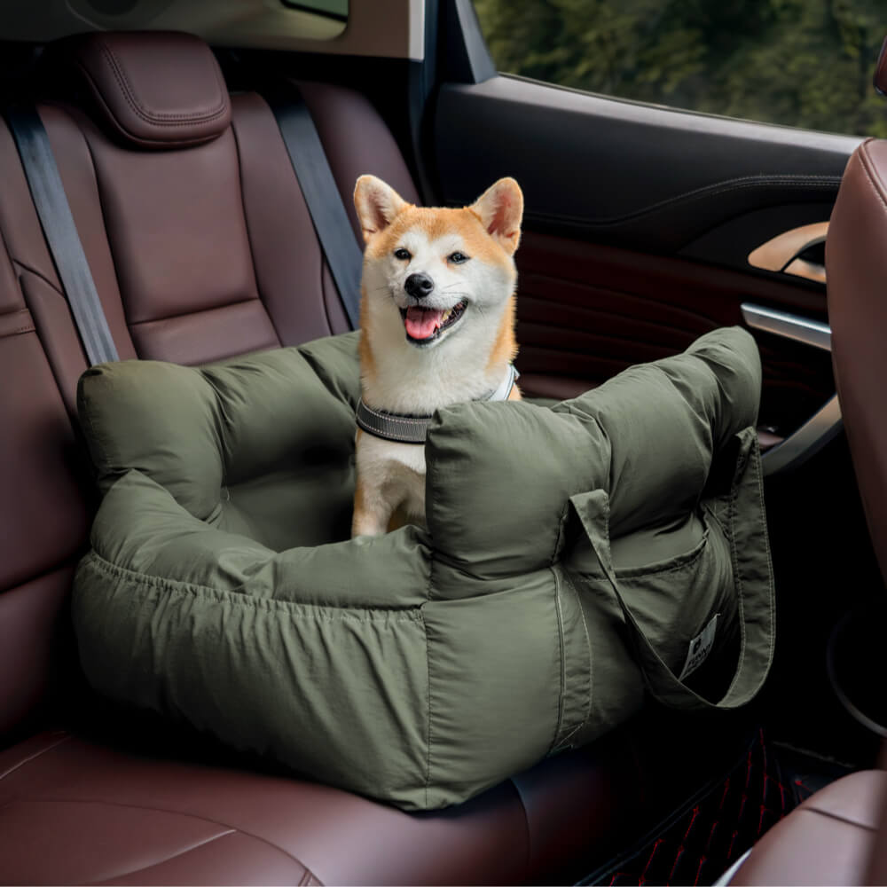 Komfortabel hundekurv til bilen - TravelPaw