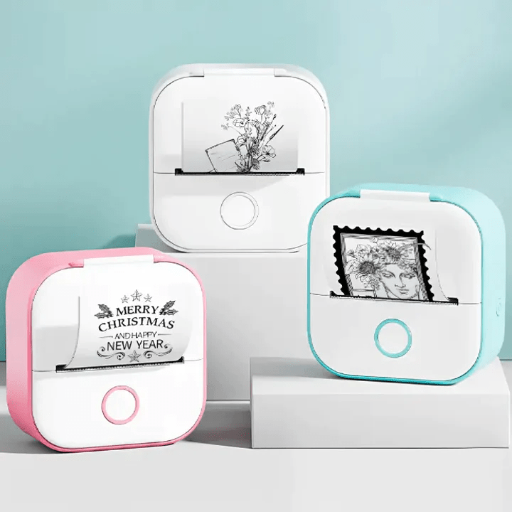 Devako Kabelloser tragbarer Mini-Drucker - Drucken ohne Kabel von Ihrem Smartphone aus