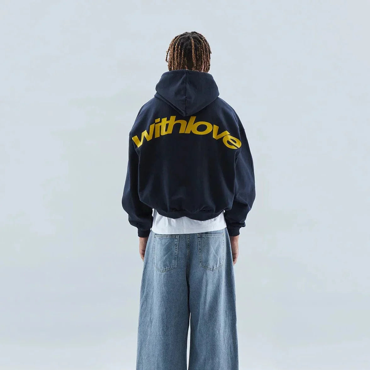 Love Kapuzenpullover – Weich, modern & mit „with love“-Rückenprint