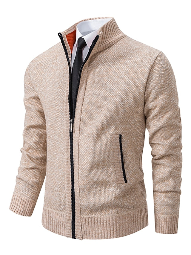 Ralph Polo Herren Zipper Strickpullover – Elegant & Bequem