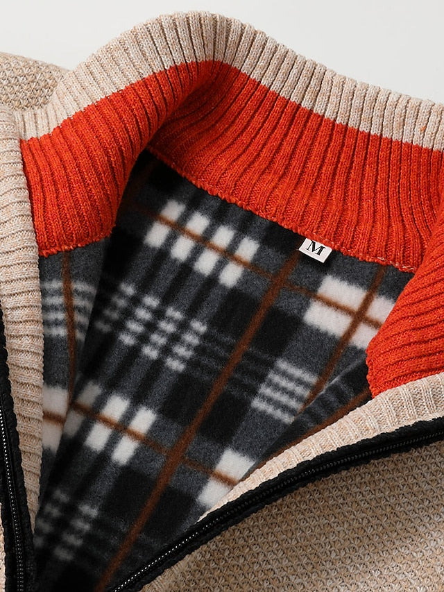Ralph Polo Herren Zipper Strickpullover – Elegant & Bequem
