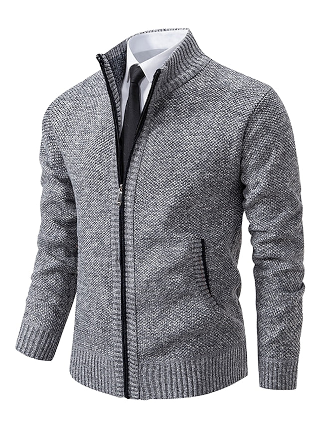 Ralph Polo Herren Zipper Strickpullover – Elegant & Bequem