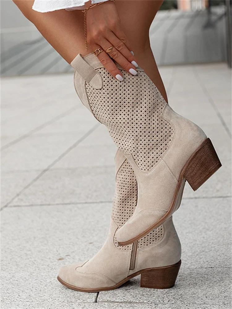 Lene - Cowboystiefel, die atmen