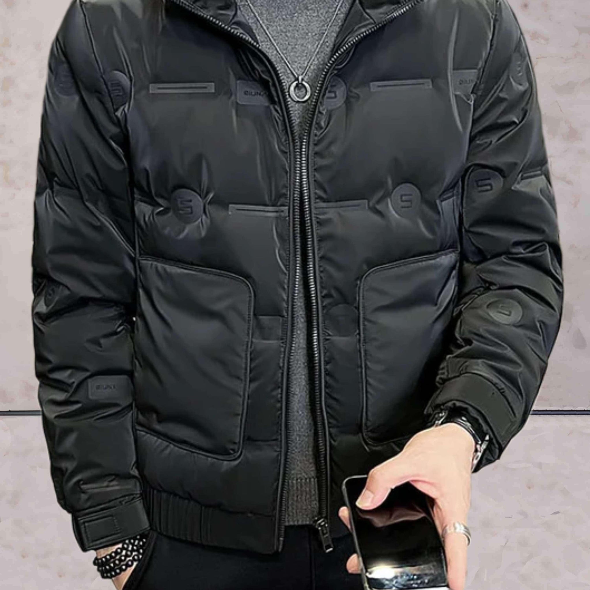 Einfache und warme Steppjacke - Farnando