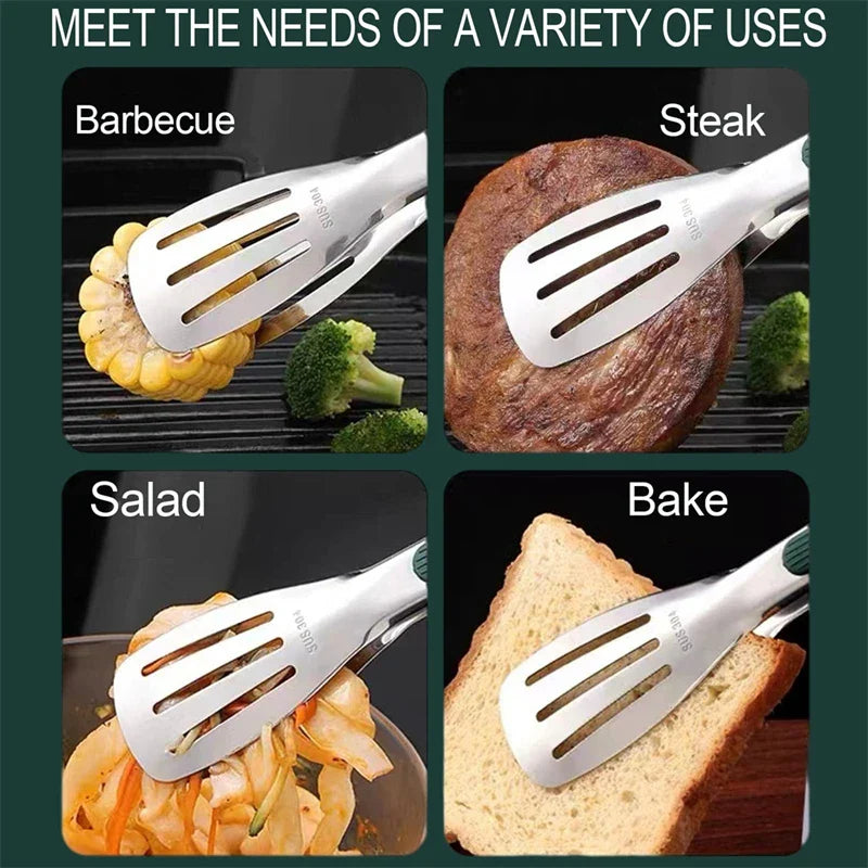 Roestvrijstalen Voedseltangen voor Barbecue en Buffet, Lichtgewicht en Duurzaam 5