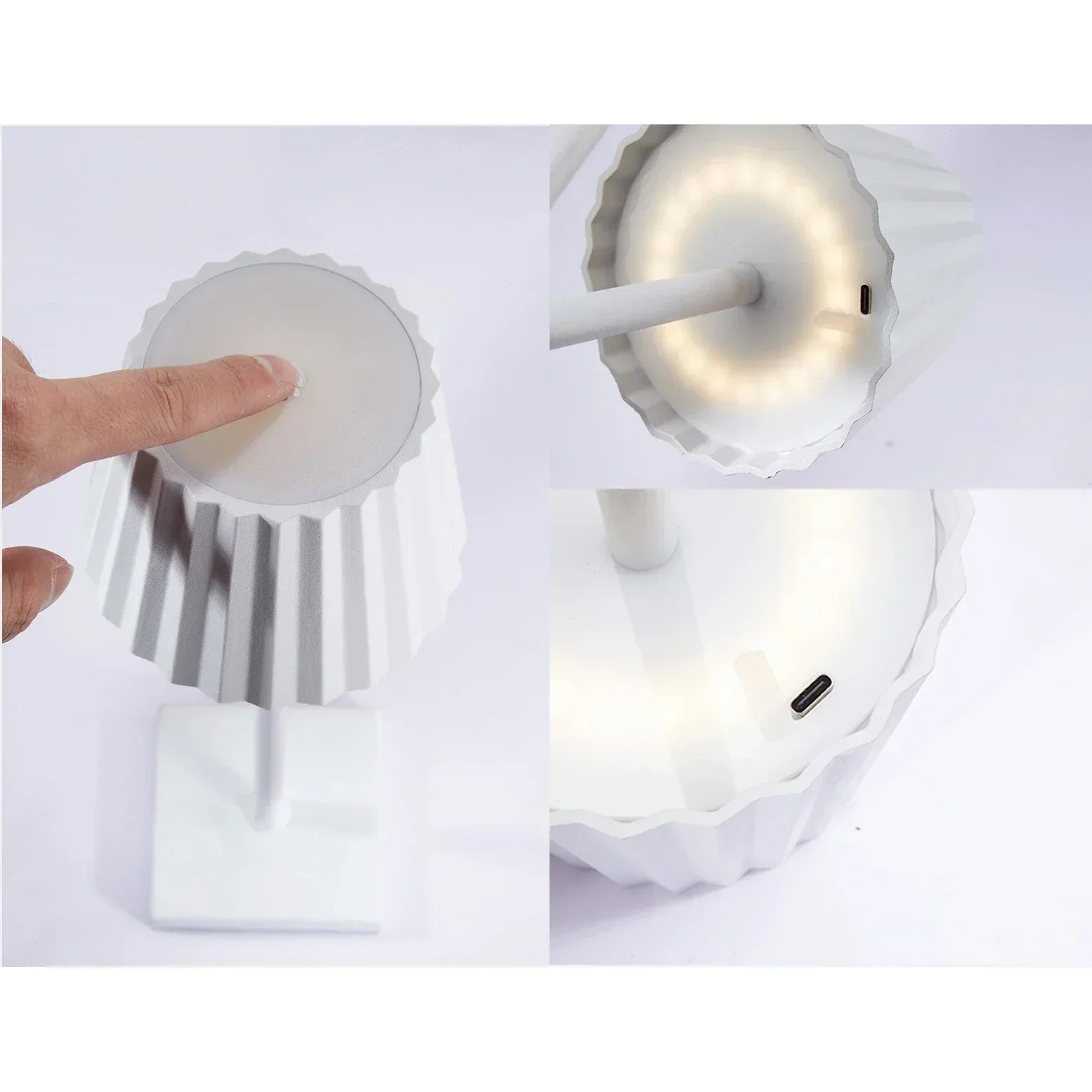 ProLumin Dimmbare Touch-Tischlampe - Wasserdicht und wiederaufladbar