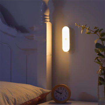 LED USB wiederaufladbare kabellose Bewegungsmelder-Wandleuchte