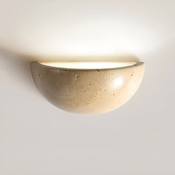 ZenGlow – Halbmond LED-Wandleuchte – Wabi-Sabi Minimalistisches Design