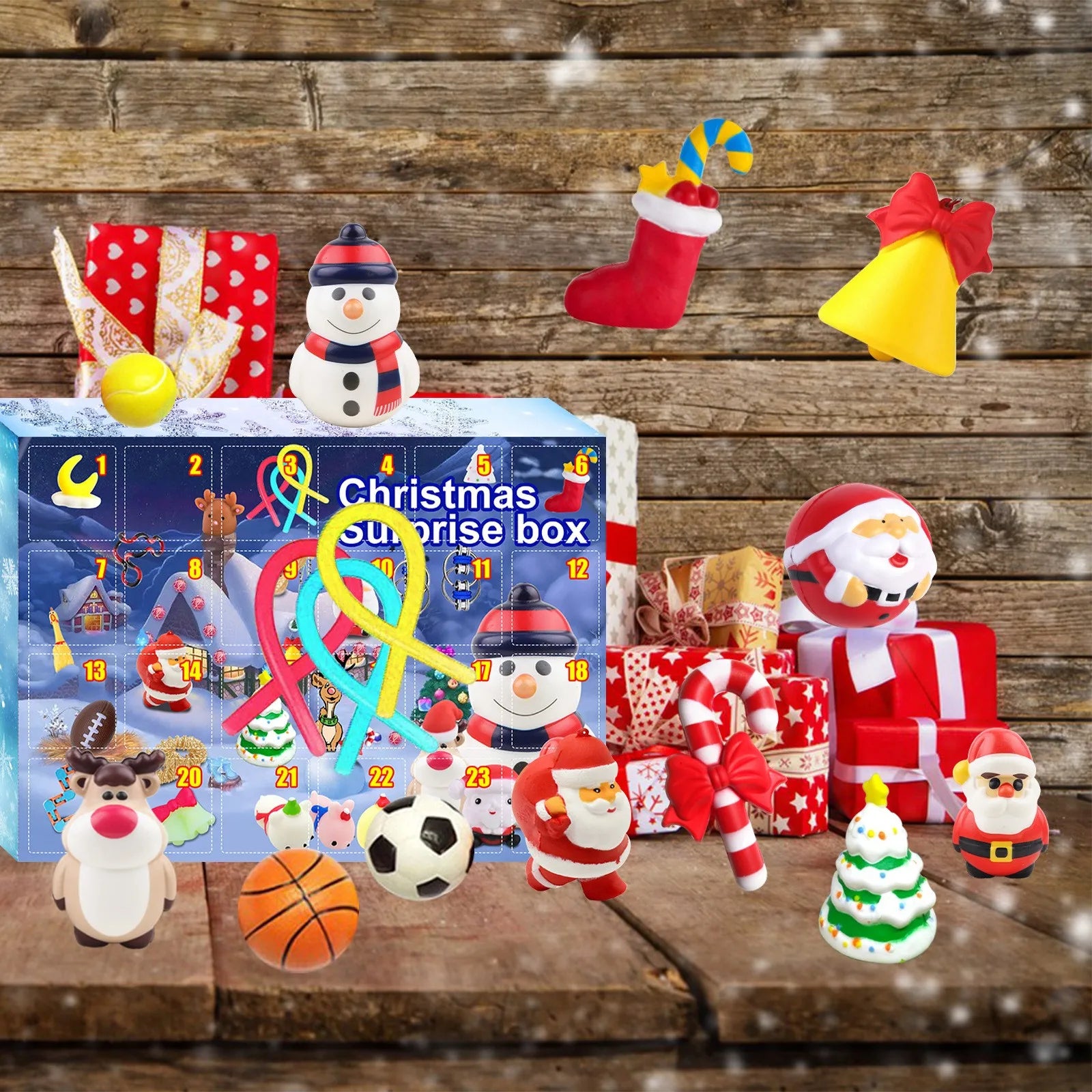 Nordlicht – Adventskalender Geschenkbox mit täglichen Überraschungen
