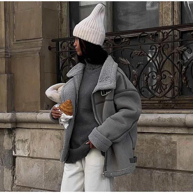 Nicole giacca invernale alla moda giacca morbida con tasche pratiche