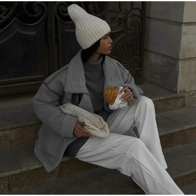 Nicole giacca invernale alla moda giacca morbida con tasche pratiche