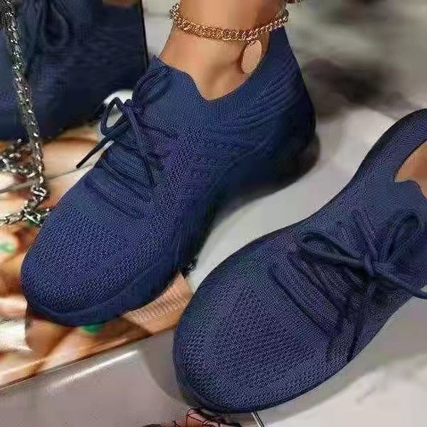 Gina – Damen Mesh-Sneaker mit atmungsaktivem Design & Komfortsohle