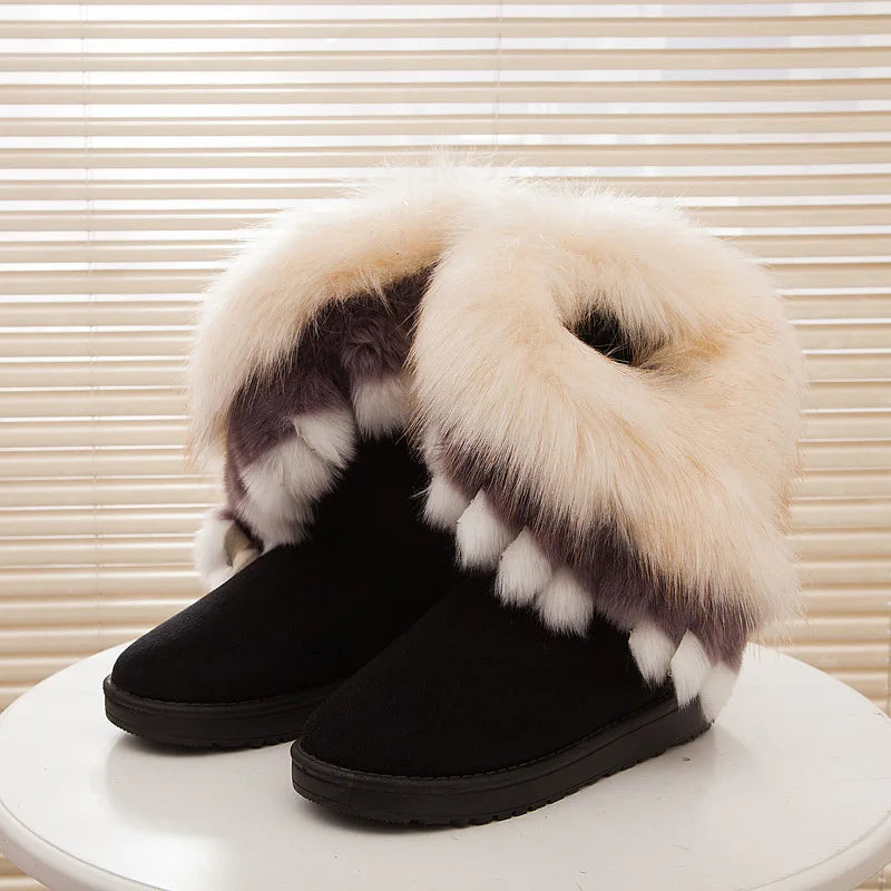 Hattie - Winterstiefel mit Pelzbesatz