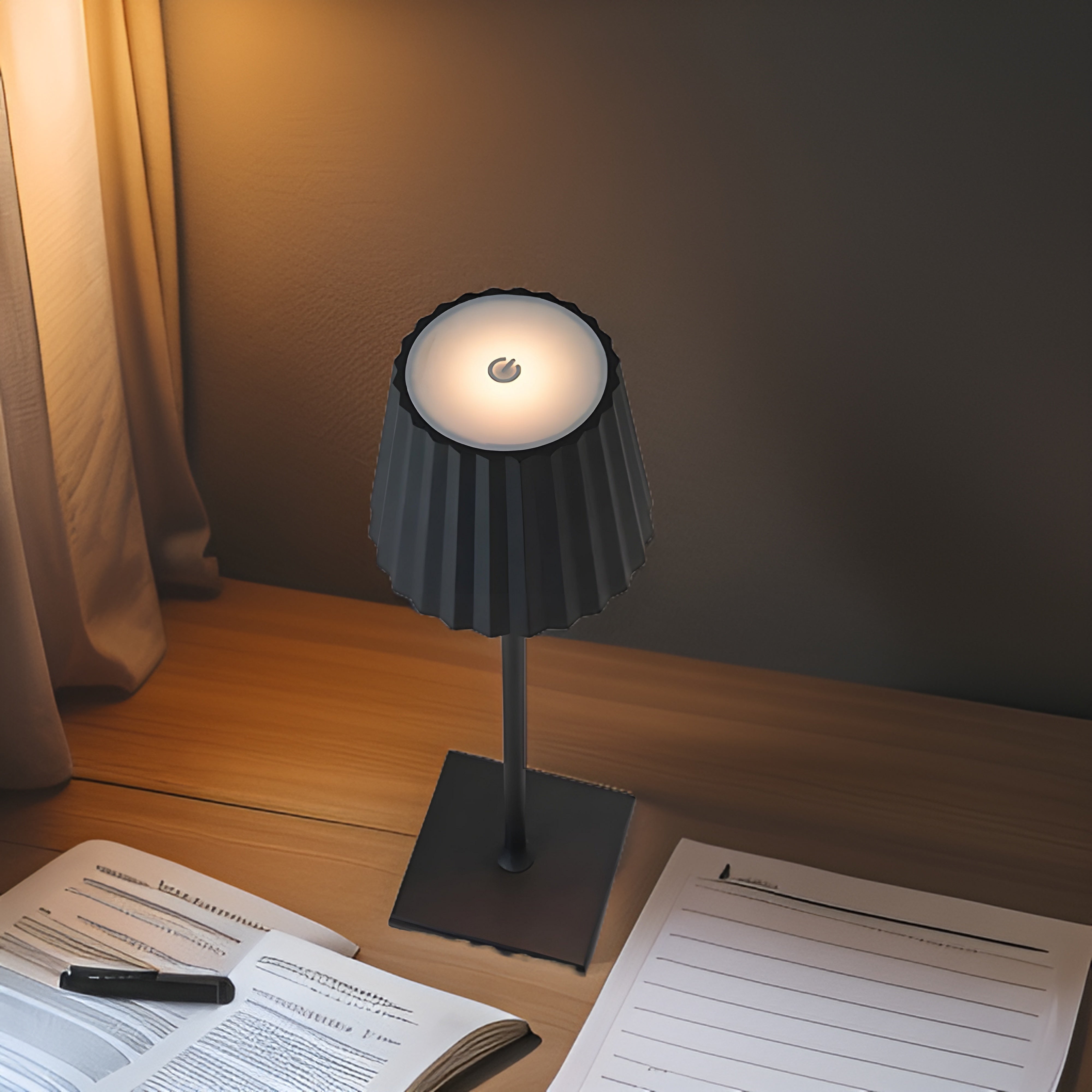 ProLumin Dimmbare Touch-Tischlampe - Wasserdicht und wiederaufladbar
