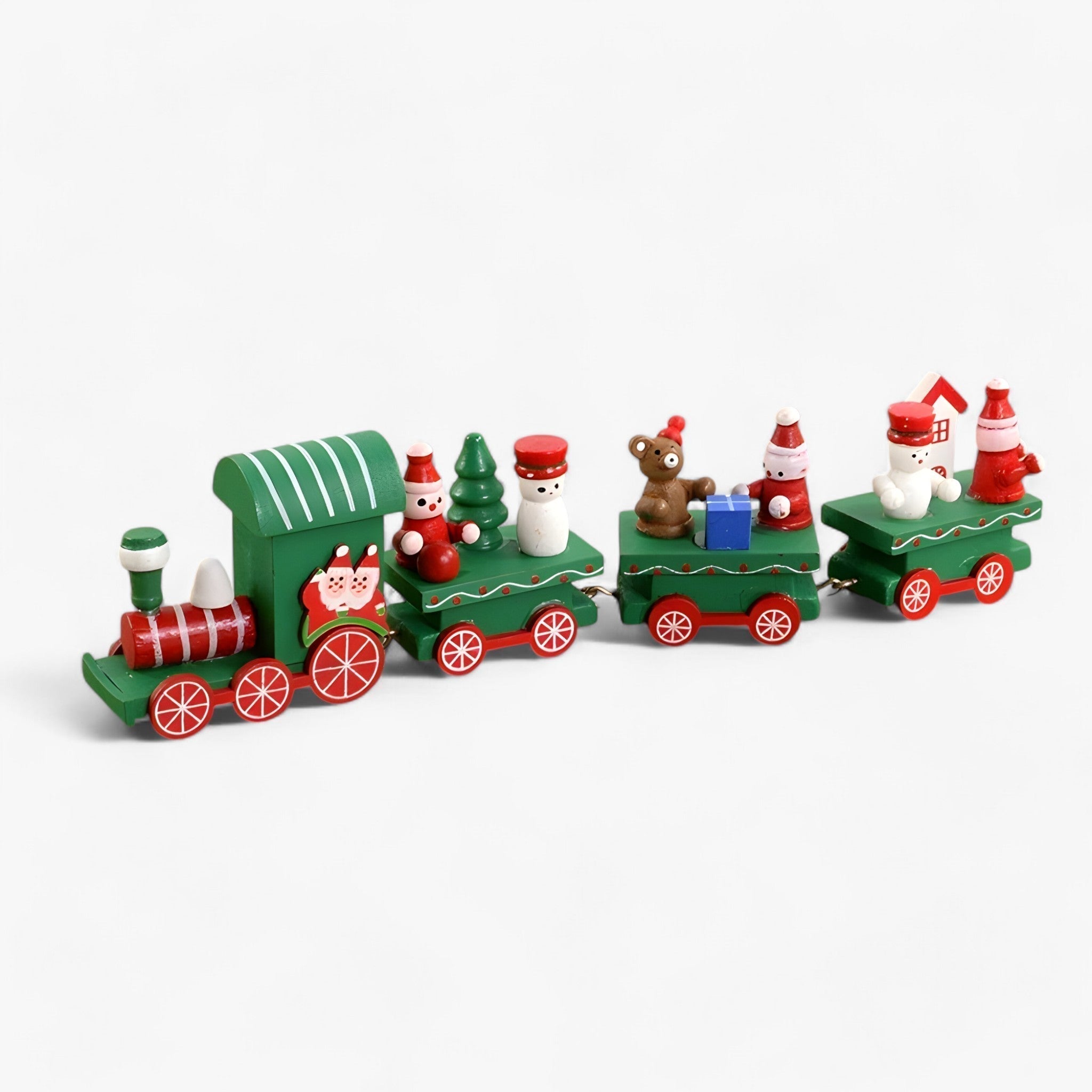 Merry Express | Legesygt Trætog Pynt - Weihnachtsdekoration