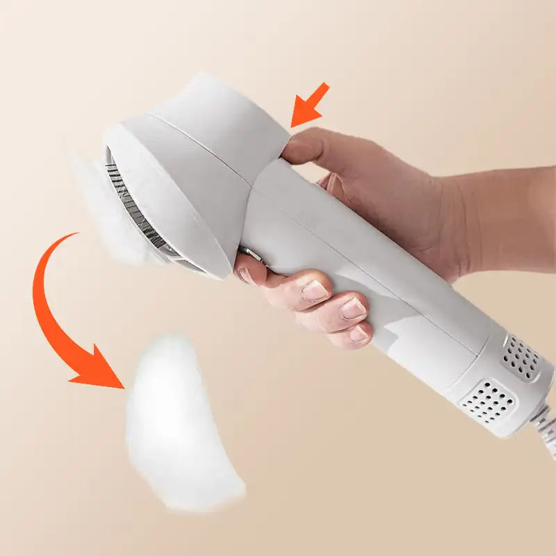 PurrfectDry - Geräuscharmer 2-in-1-Haartrockner mit Tierbürste