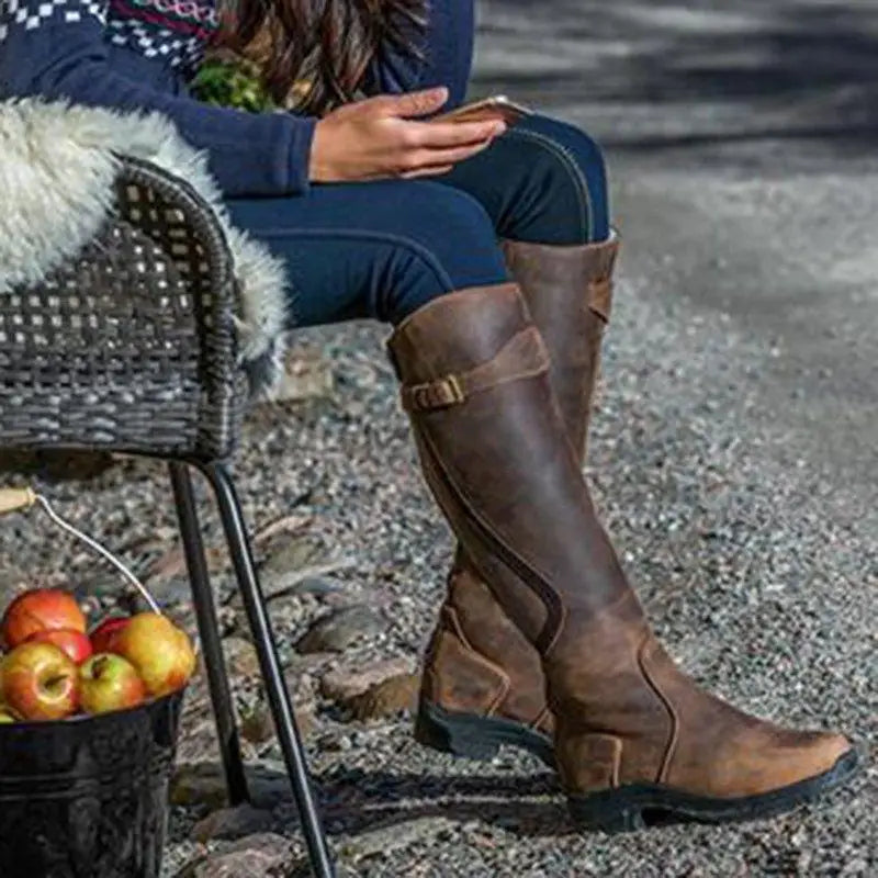 Cecilie - Knöchelhohe Reitstiefel für Damen