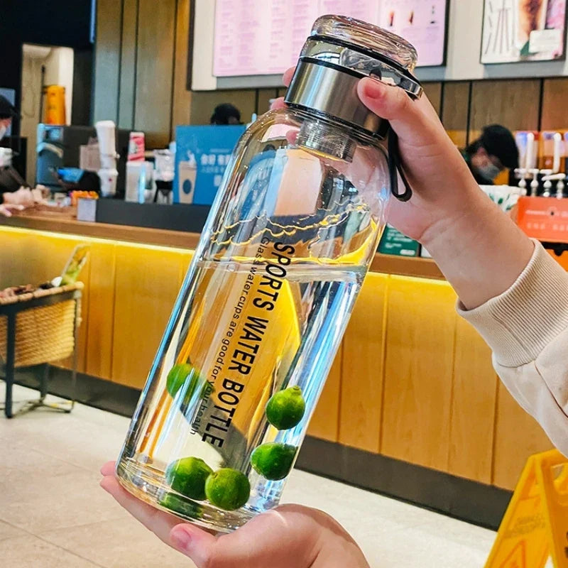 Devako 2L große Kapazität Wasserflasche transparent Milch Saft Tasse