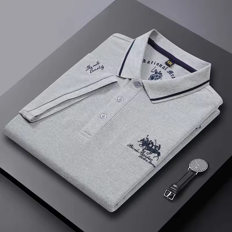 Luksuriøs broderet poloshirt | Stilfuld komfort til sommerdage