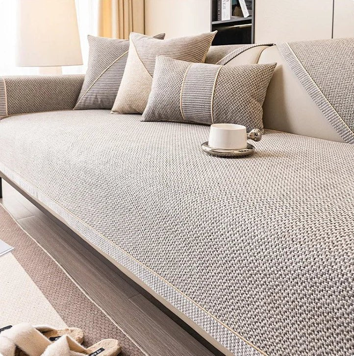 Copertura per divano – Tessuto antiscivolo, Struttura a trama traspirante e lavorazione resistente