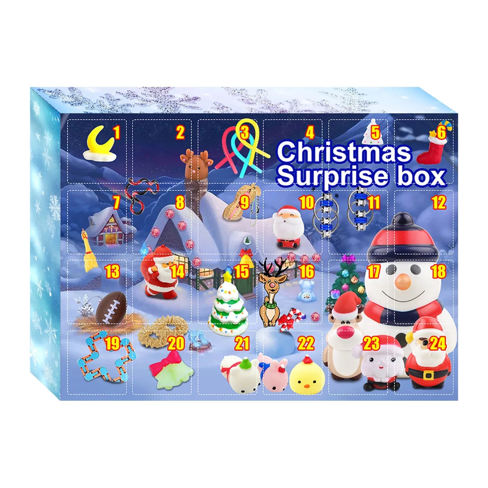 Nordlicht – Adventskalender Geschenkbox mit täglichen Überraschungen