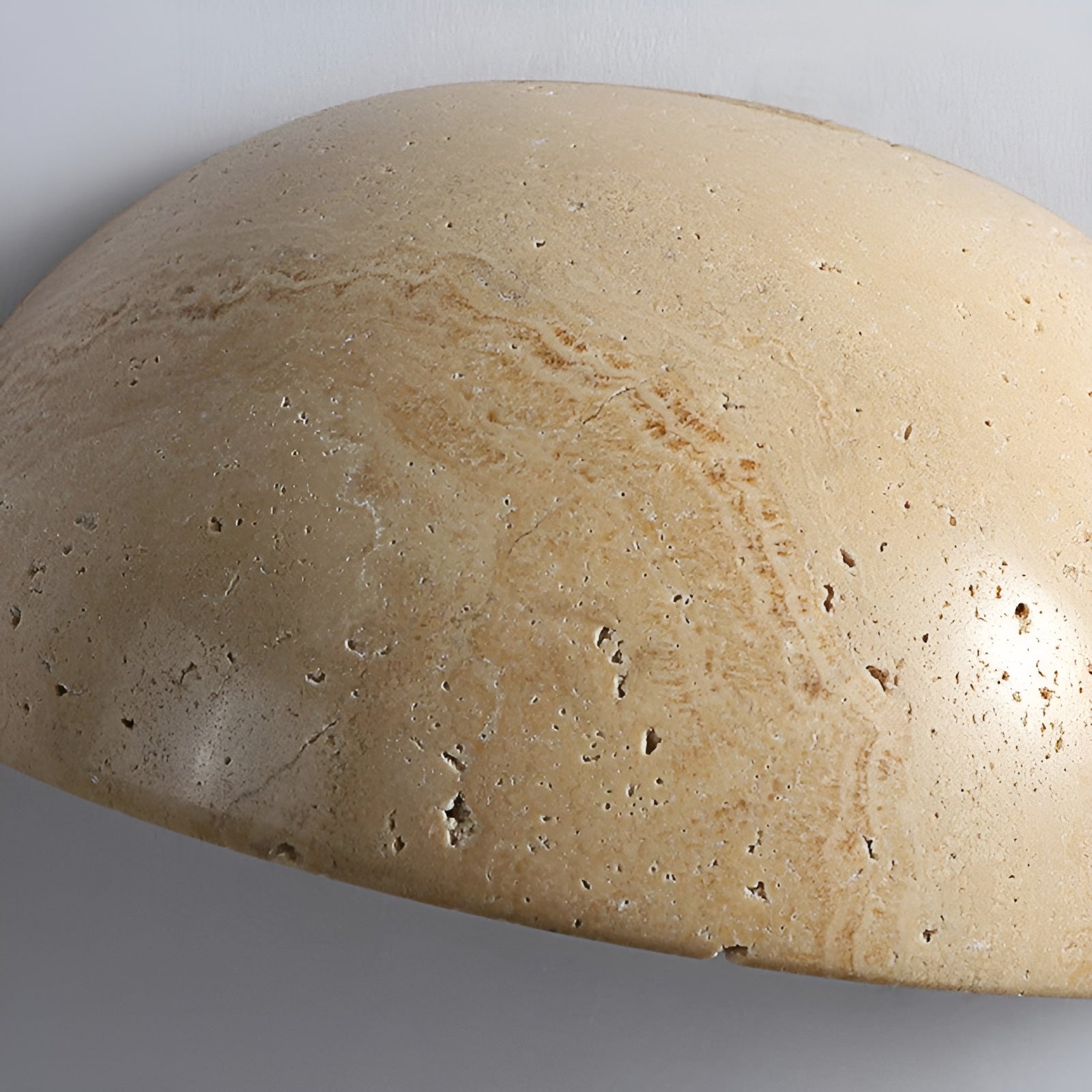 ZenGlow – Halbmond LED-Wandleuchte – Wabi-Sabi Minimalistisches Design