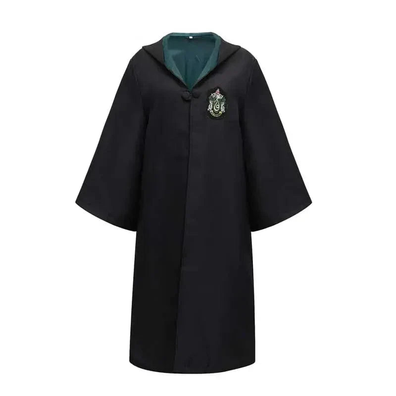 WizardWay – Verkleidungsset Kinder mit Umhang, Brille, Schal und Zauberstab