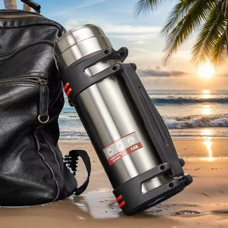 Superstarke Thermoskanne | Robust, isoliert und auslaufsicher
