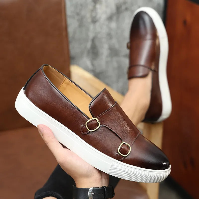 Giovanni - Stilvolle Leder Loafers für Männer | Zeitloser Charme
