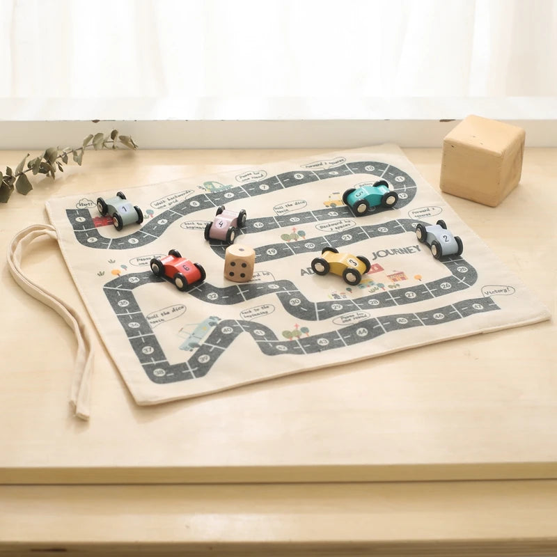 SpielStraße Holzspielzeug – Kreativer Fahrspaß für Kinder