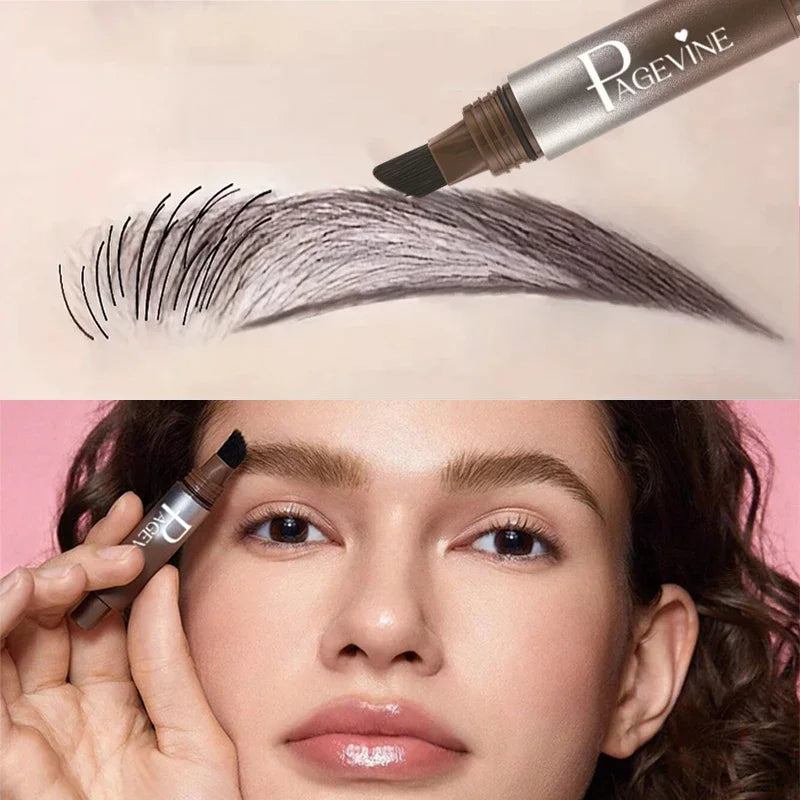 BrowGlam - Augenbrauenfärbestift mit breitem Pinsel