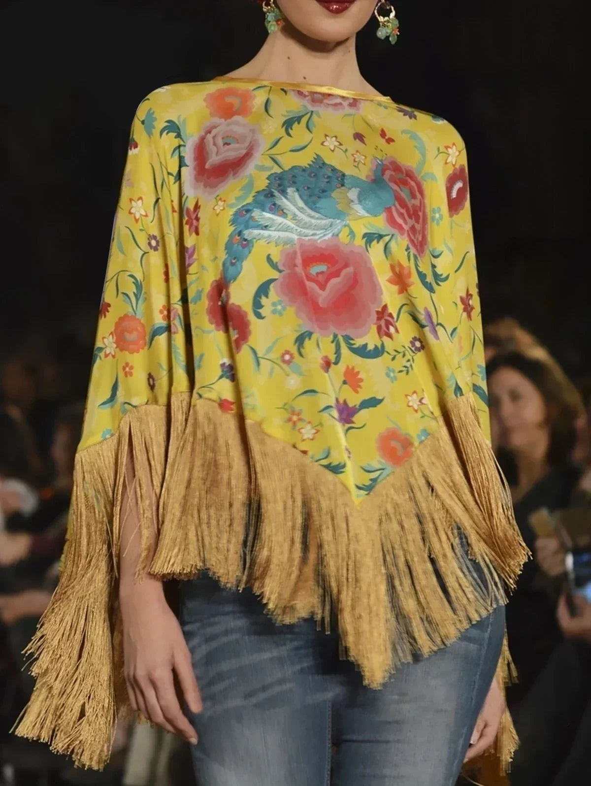 Vintage-Blumen-Tops für Frauen - Kamila