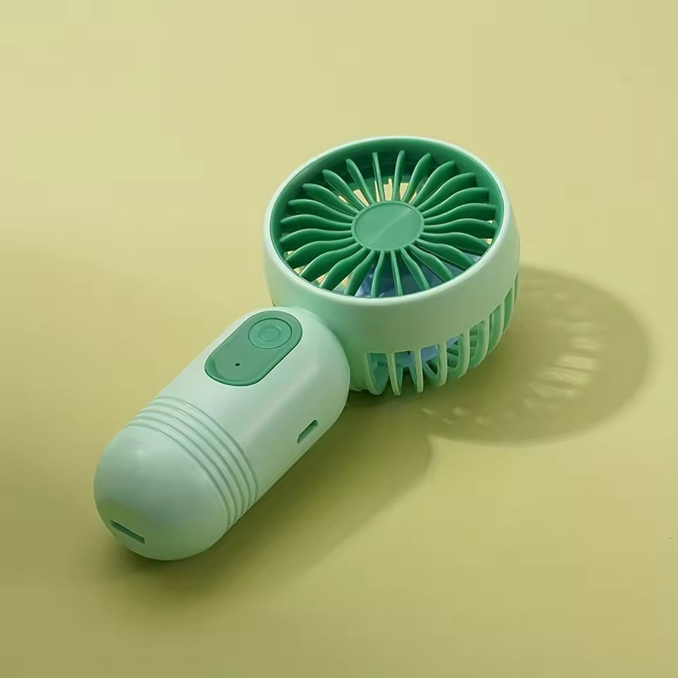 Kleiner Handventilator – Perfekt für Büro, Reisen & unterwegs