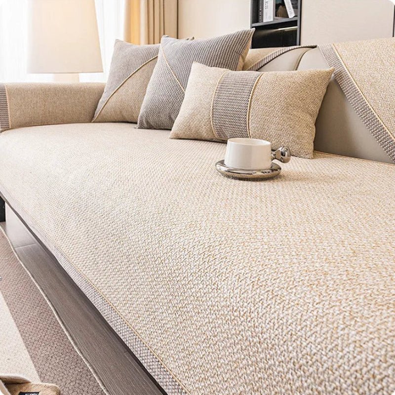 Copertura per divano – Tessuto antiscivolo, Struttura a trama traspirante e lavorazione resistente