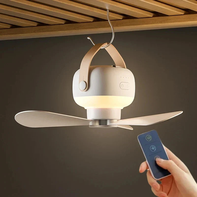 Devako Luxuriöser Deckenventilator mit LED-Beleuchtung