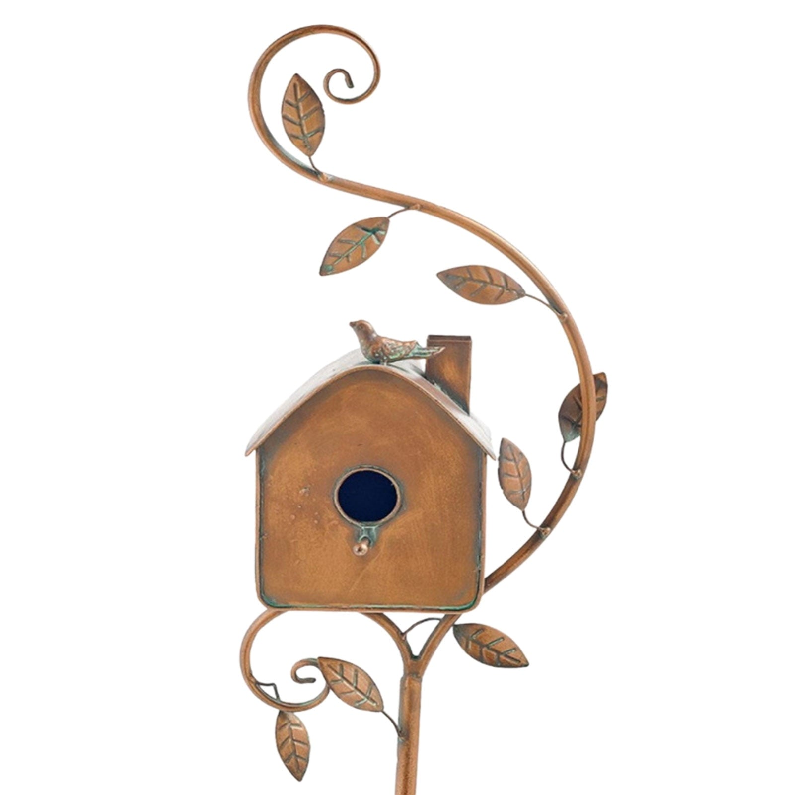 Talart – metal kunst fuglehus havepind
