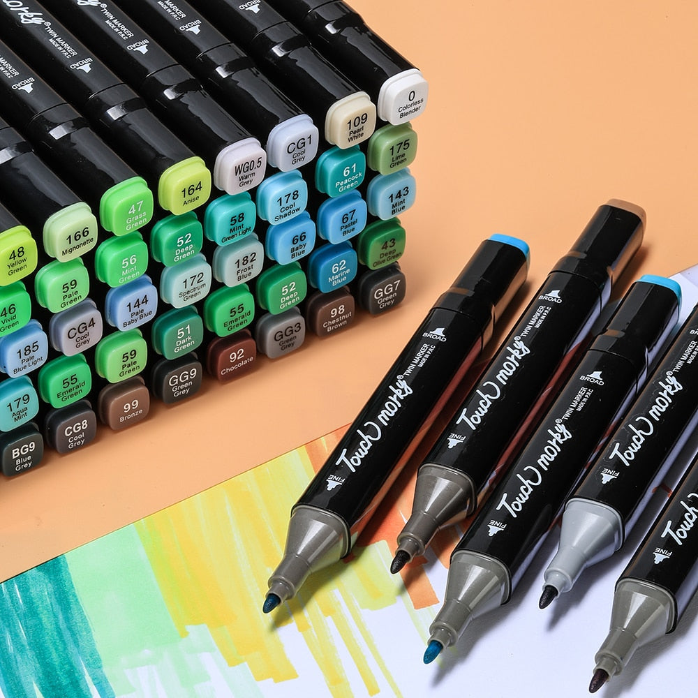 Manga-Farbmarker | Für Ihre einzigartigen Kunstwerke