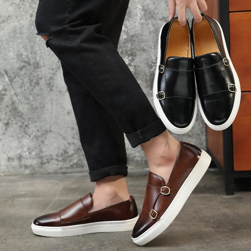 Giovanni - Stilvolle Leder Loafers für Männer | Zeitloser Charme