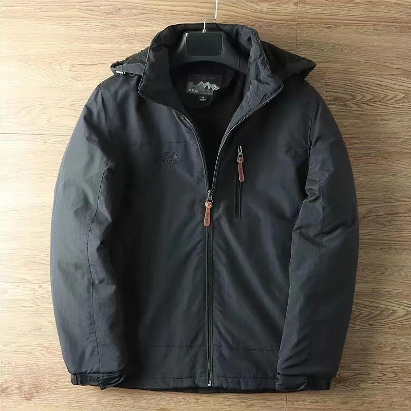 Wasserdichte Fleecejacke für Herren – Mit Fleece-Futter für maximalen Komfort