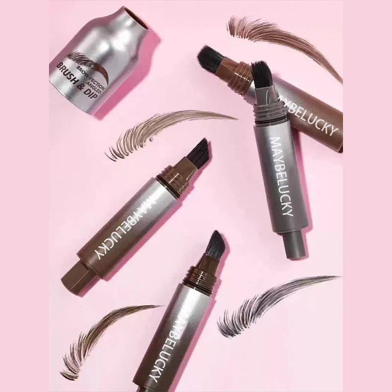 BrowGlam - Augenbrauenfärbestift mit breitem Pinsel