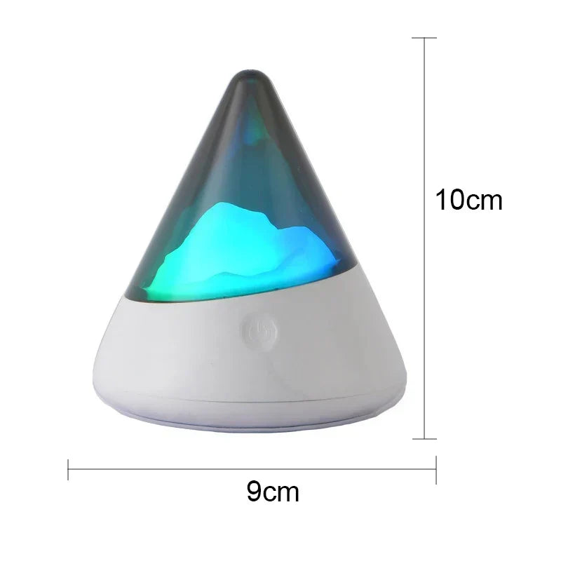 Kabelloses LED-Eisberg-Nachtlicht - IceGlow | USB RGB-Stimmungsbeleuchtung