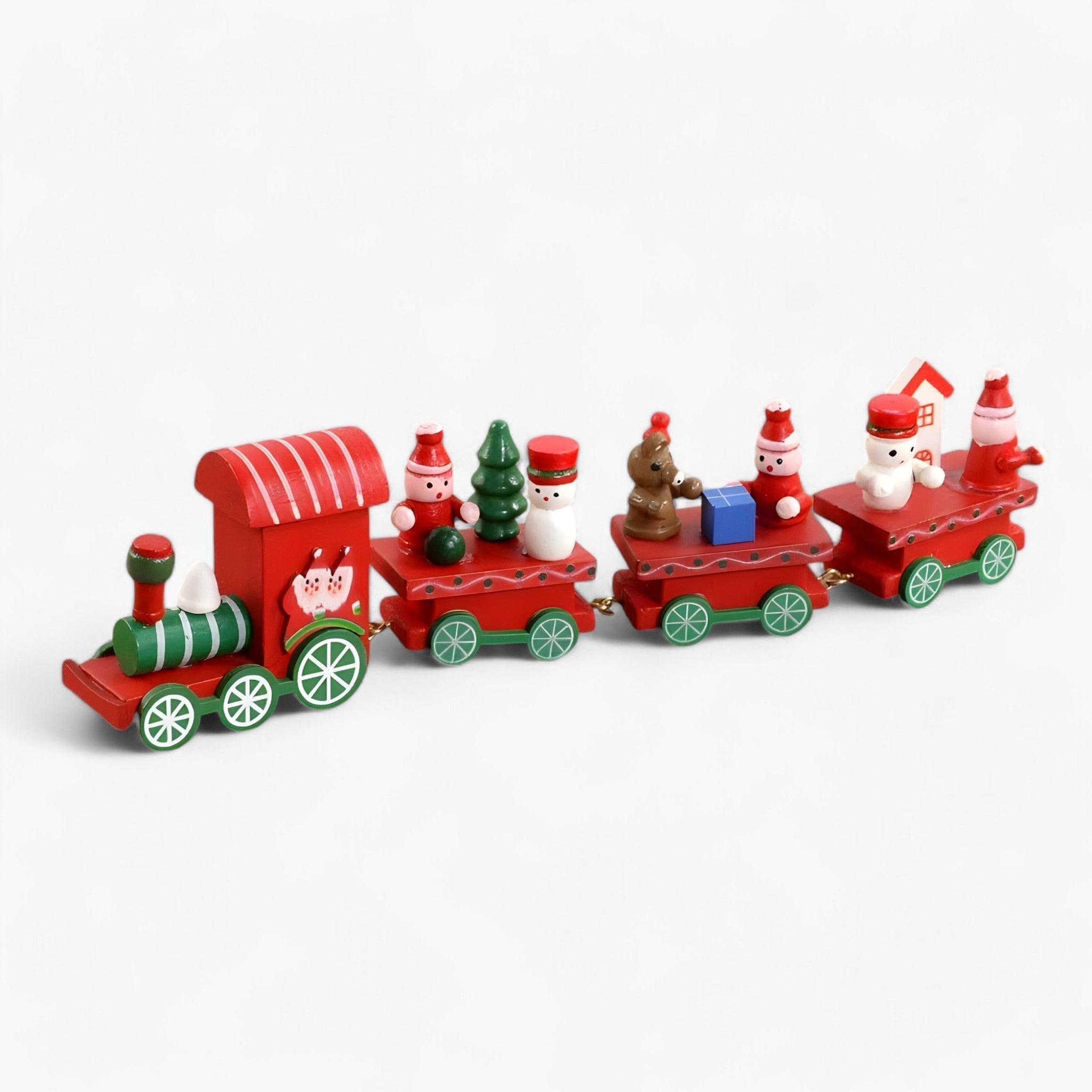 Merry Express | Legesygt Trætog Pynt - Weihnachtsdekoration