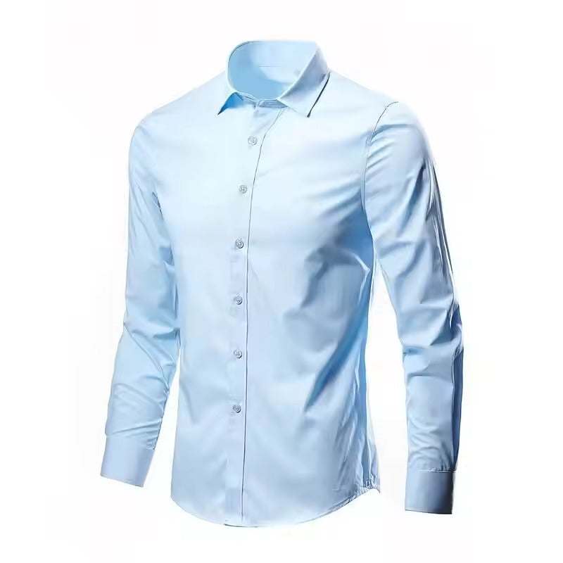 Chemise à coupe étroite sans plis | Confort sans repassage et look soigné